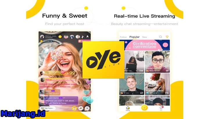 8. OyeLive - Live Stream & Find the Beautifull Chinese Girls